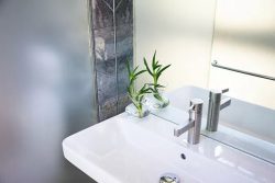 Shower Door Privacy With Frosted Window Film