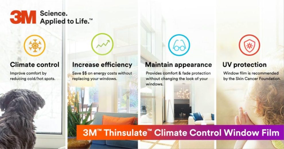 Upgrade Existing Windows in Your Home with 3M Thinsulate - Home Window Tinting Toledo, Ohio